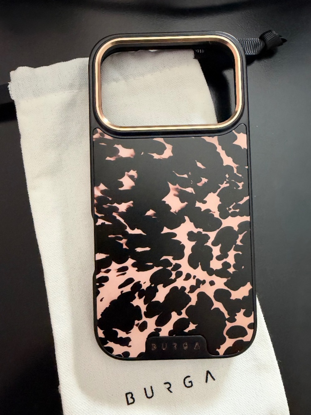 Brand new BURGA Betty case for the iPhone 18 Pro, Elite MagSafe with dark frame